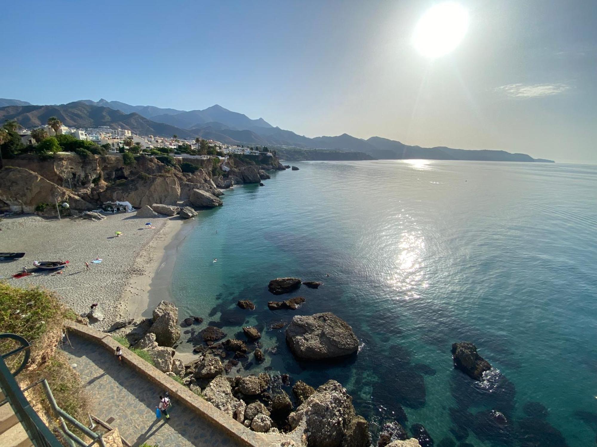 Apartamento Terraza Al Mar, Nerja Kültér fotó
